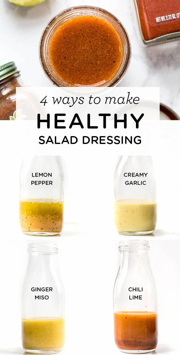 15 healthy recipes Salad dressing ideas
