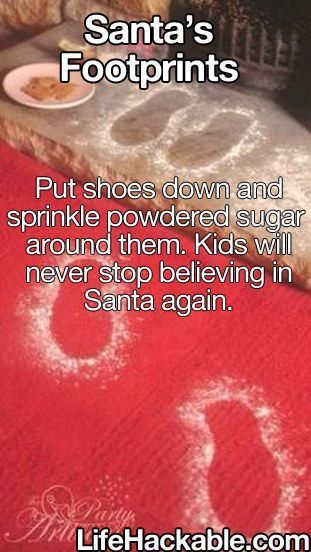 The kids will love this: -   15 holiday Hacks good ideas
