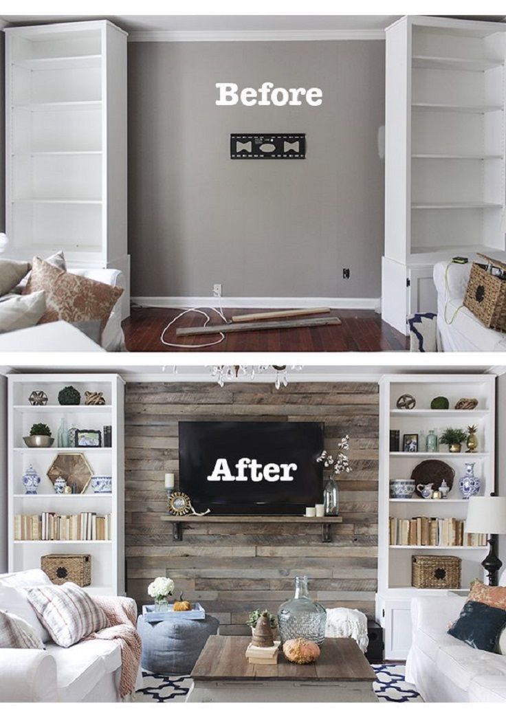 Need a Living Room Makeover? -   15 home accents On A Budget fireplaces ideas