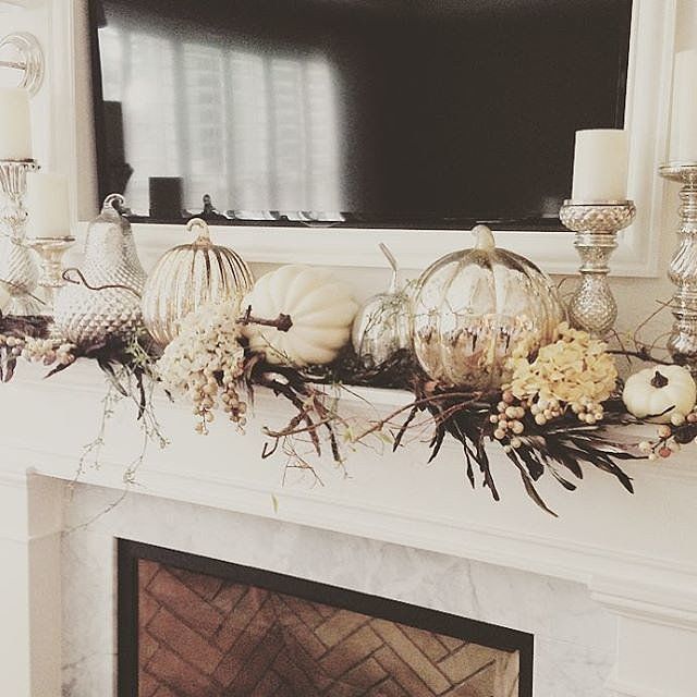 How Girls on a Budget Are Styling Their Homes For Fall -   15 home accents On A Budget fireplaces ideas