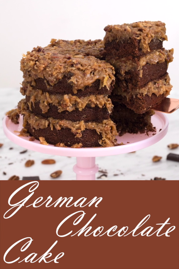German Chocolate Cake -   15 mothers day desserts Chocolate ideas