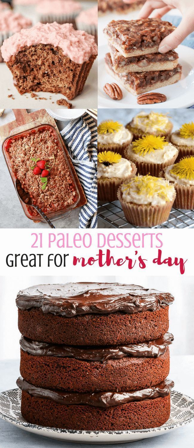 Paleo Mother's Day Dessert Recipe Round Up -   15 mothers day desserts Chocolate ideas