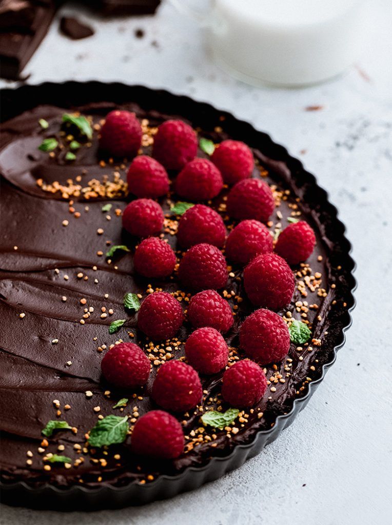 No Bake Chocolate Tart -   15 mothers day desserts Chocolate ideas