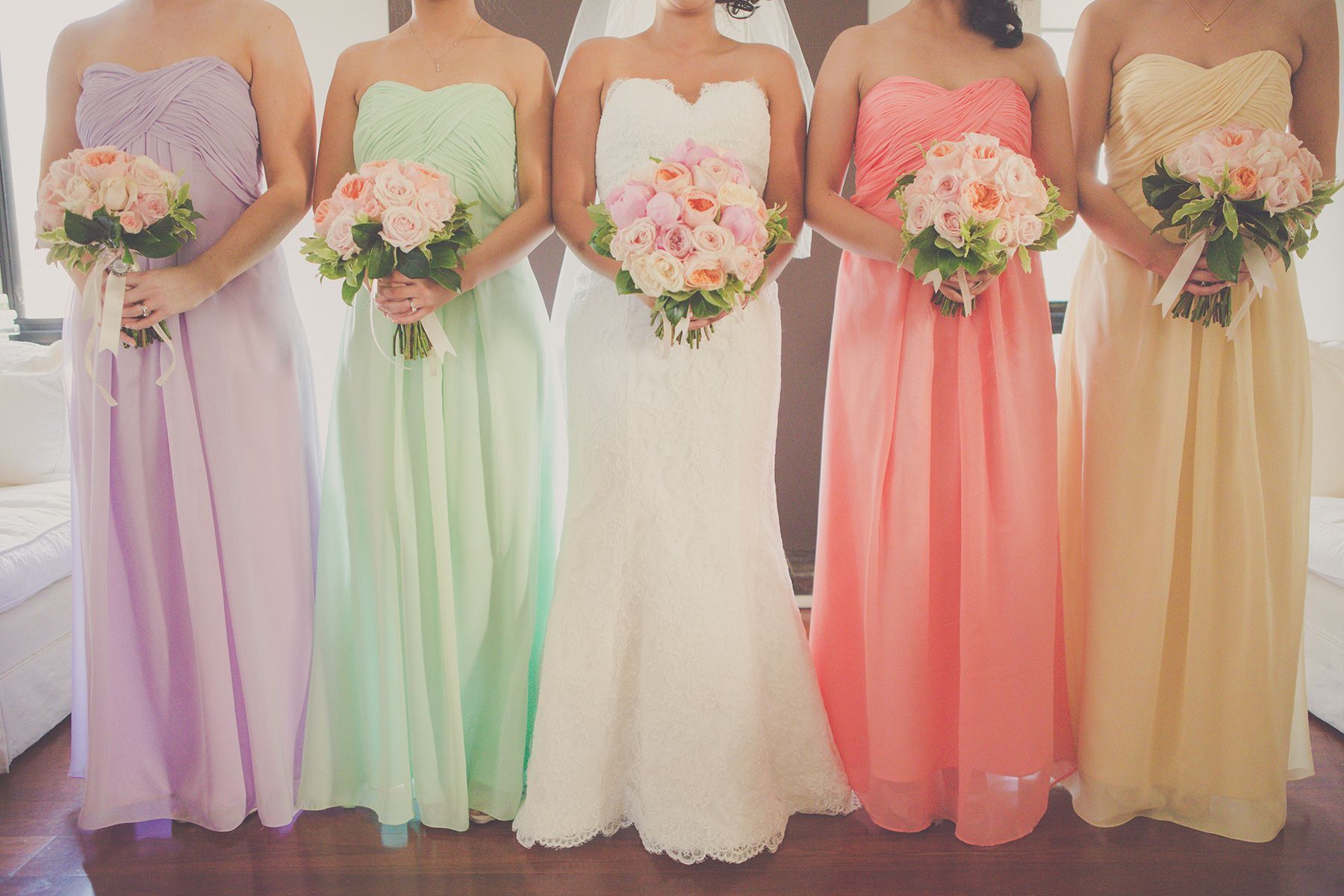 40+ Pastel Bridesmaid Dresses Ideas 14 -   15 wedding Bridesmaids pastel ideas