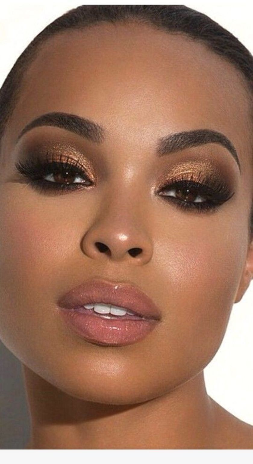 41 Extraordinary Makeup Ideas for Black Skin That Very Inspiring -   15 wedding Makeup for black women ideas