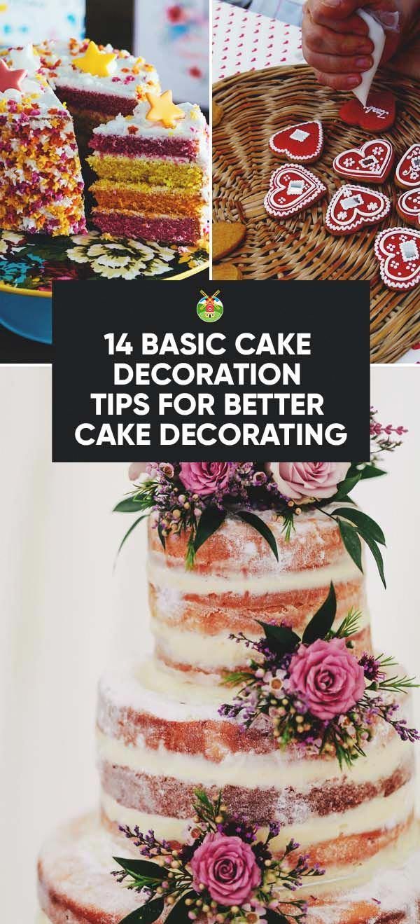 14 Basic Cake Decoration Tips for Better Cake Decorating -   16 basic cake Decorating ideas