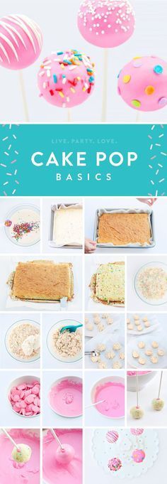Learn the Basics of Making Delicious Cake Pops -   16 basic cake Decorating ideas