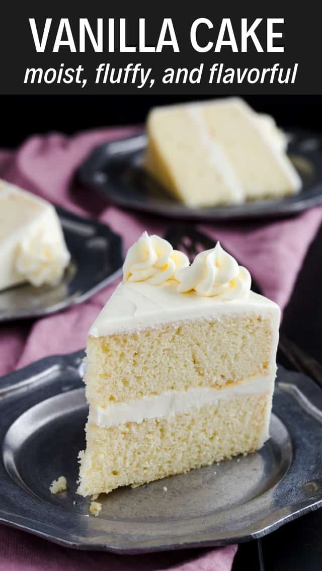 Basic Vanilla Cake -   16 basic cake Decorating ideas
