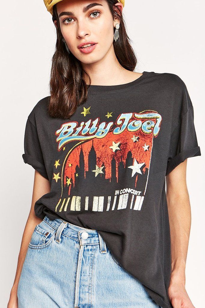 Boho Tee, Vintage T Shirt, Billy Jole Night -   16 DIY Clothes Boho tees ideas