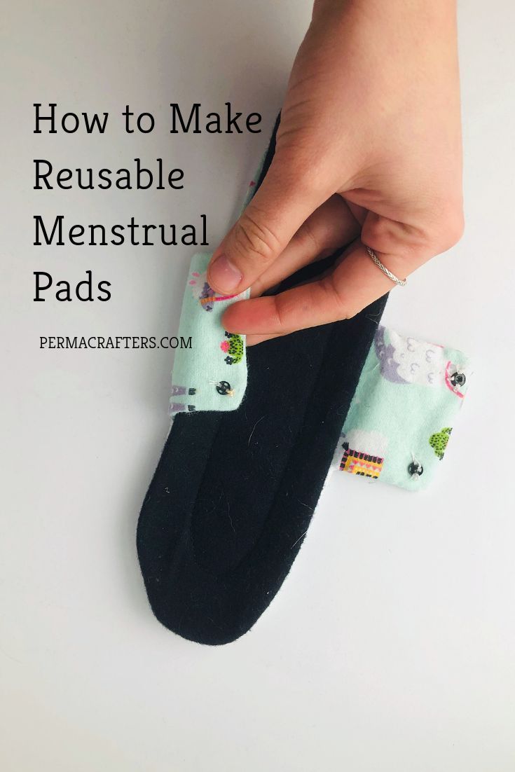 How to Make Reusable Menstrual Pads -   16 DIY Clothes Step By Step fun ideas