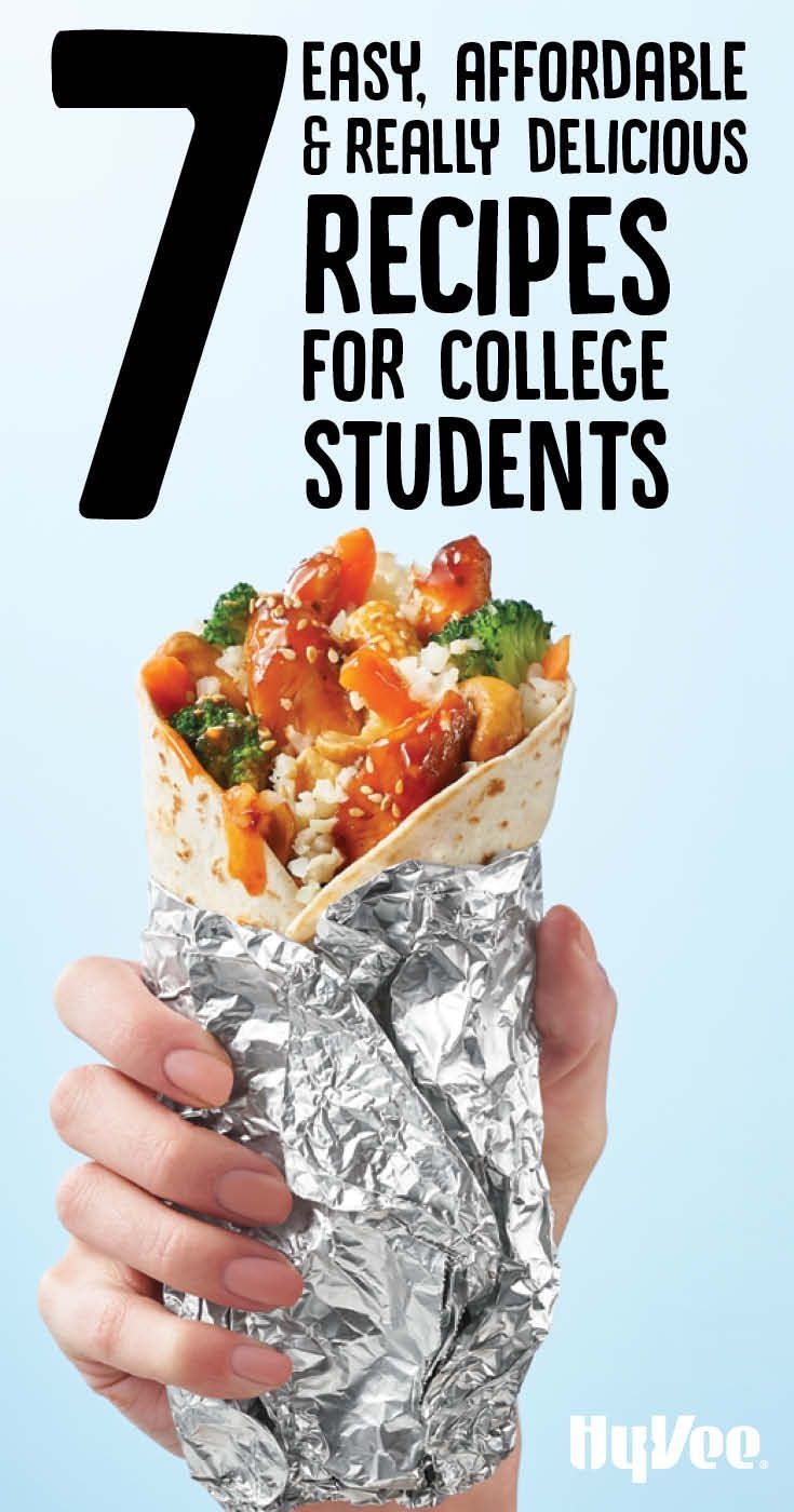 17 Easy, Affordable, and Really Delicious Recipes for College Students -   16 healthy recipes For College Students schools ideas