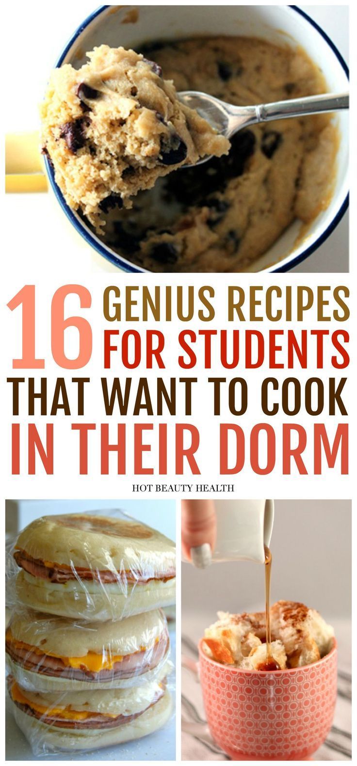 16 Quick & Easy Recipes You Can Make in Your Dorm Room -   16 healthy recipes For College Students schools ideas