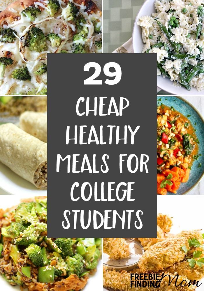 29 Cheap Healthy Meals For College Students -   16 healthy recipes For College Students schools ideas