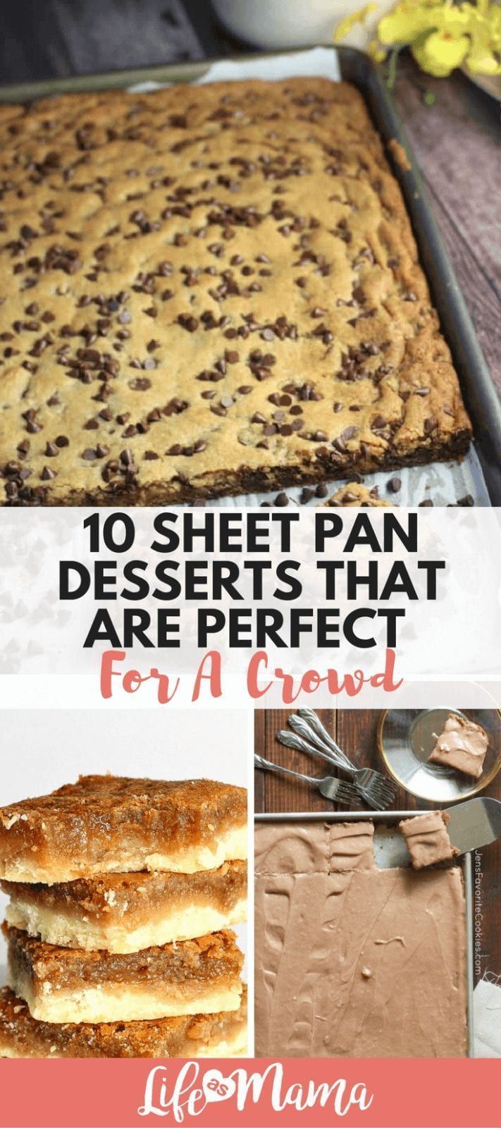 10 Sheet Pan Desserts That Are Perfect For A Crowd -   16 party desserts Healthy ideas