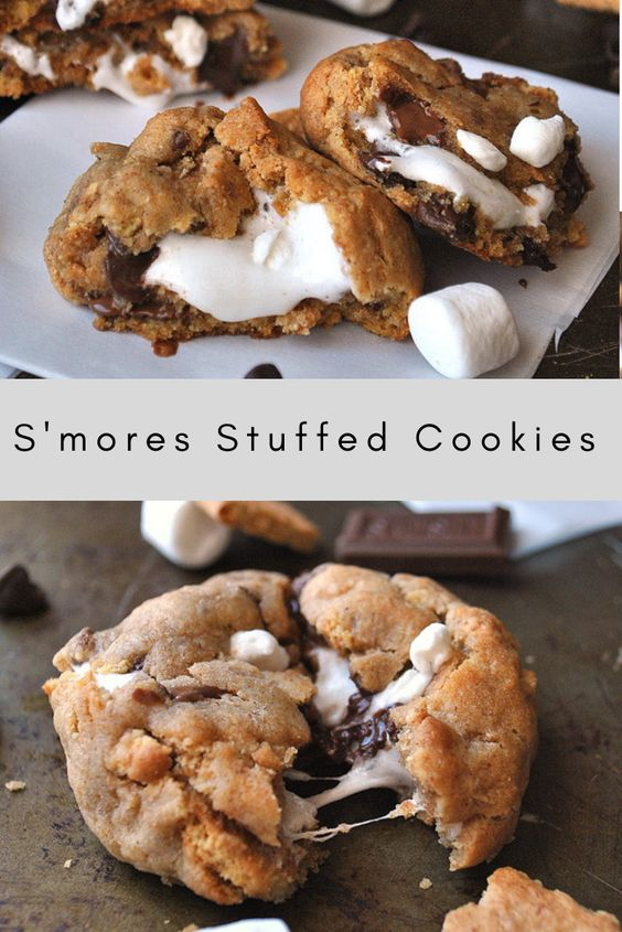 s'mores cookies -   16 party desserts Healthy ideas