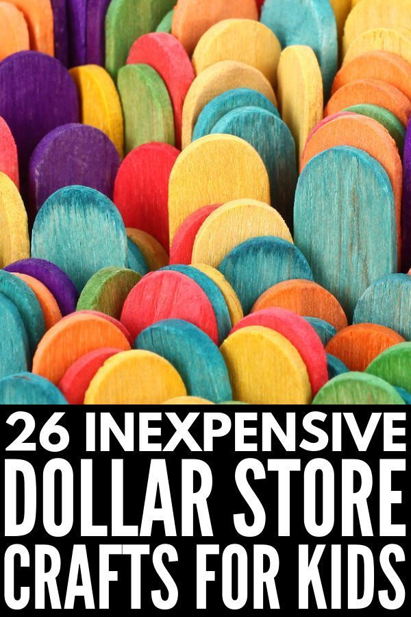 Crafting on a budget: 26 super fun dollar store crafts for kids -   17 diy projects For Kids birthday ideas