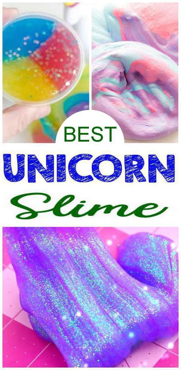 BEST Unicorn Slime Recipes! Easy Slime Ideas – DIY – How To Make – Quick & Simple Homemade Unicorn Slime – Poop – Fluffy – Glitter – Kids Party Favors -   17 diy projects For Kids birthday ideas