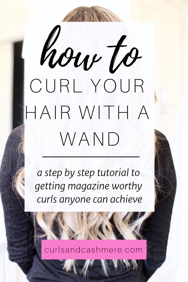 How to Curl your Hair with a Wand -   17 hair Makeup curling wands ideas