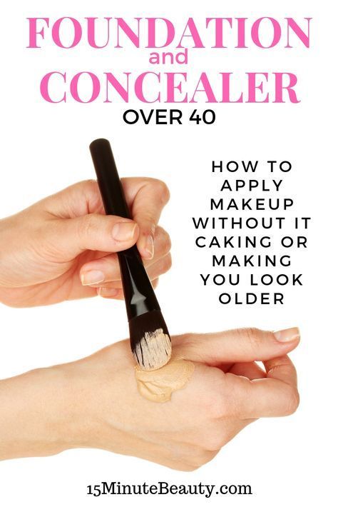 Concealer and Foundation Over 40: How to Avoid Caking -   17 hairstyles DIY makeup tips ideas