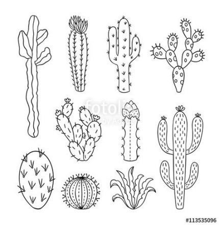 Embroidery Cactus Cacti Plants 59 Ideas -   17 planting Pattern embroidery ideas