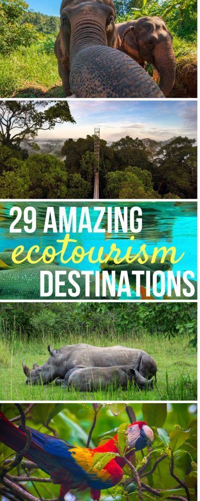 29 of the Most Bucket List-Worthy Ecotourism Destinations -   17 travel destinations Adventure around the worlds ideas