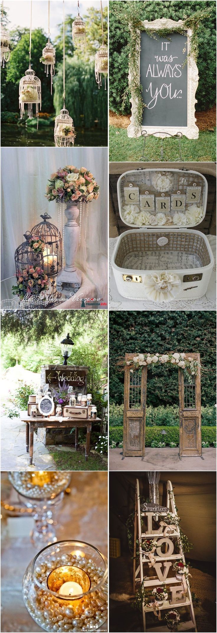17 vintage wedding Decoracion ideas