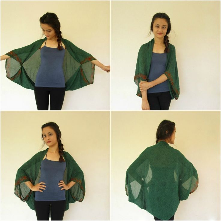 DIY: No-Sew Kimono Cover-Ups (4 Styles) -   18 DIY Clothes Rock awesome ideas