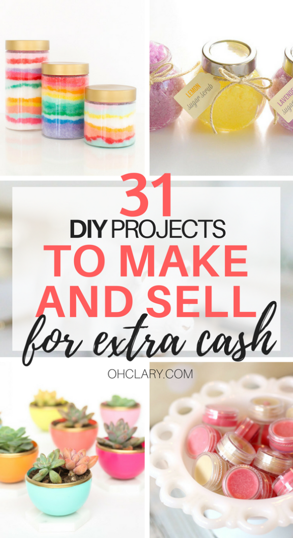 Hot Craft Ideas to Sell - 30+ Crafts To Make And Sell From Home -   18 diy projects To Sell ideas