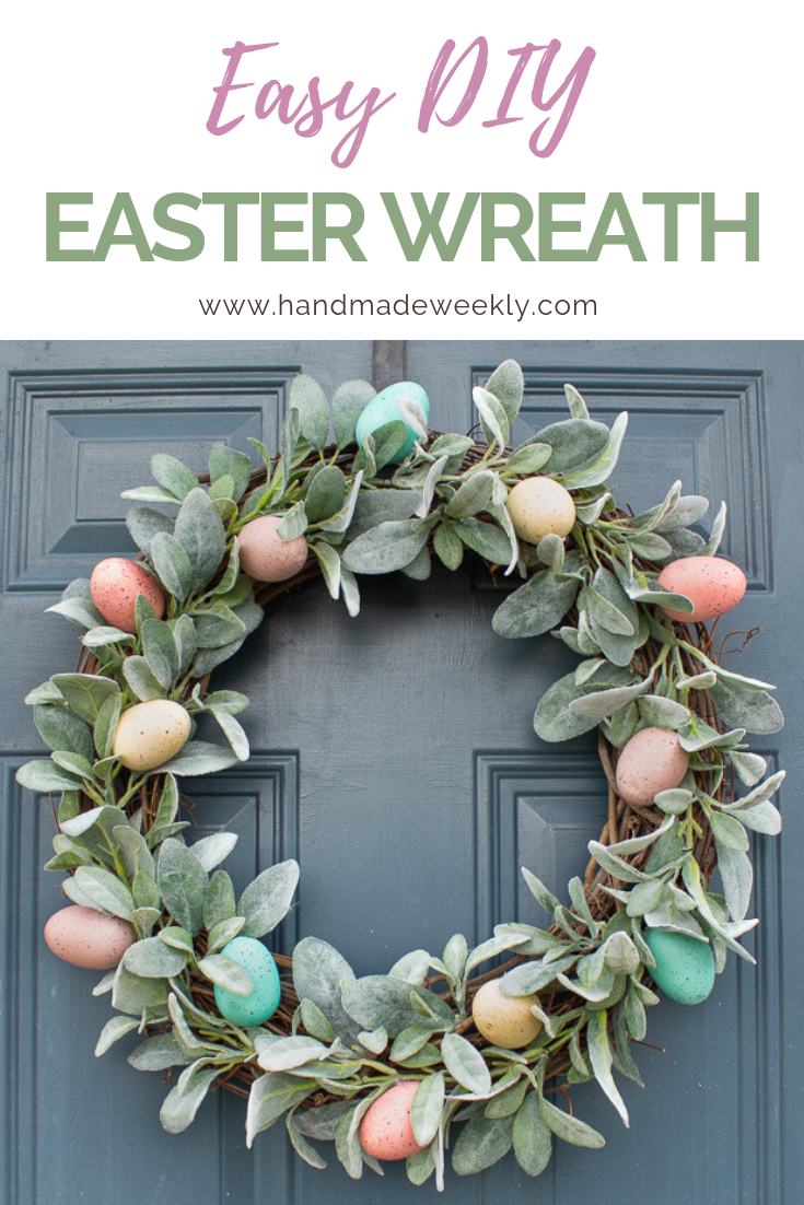 Easy DIY Easter Wreath -   18 holiday Easter tutorials ideas