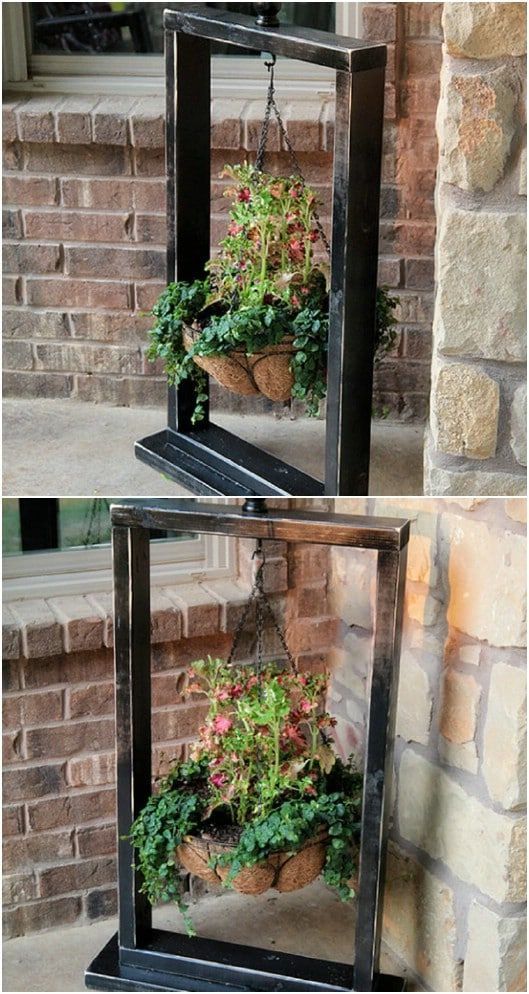 10 Easy DIY Outdoor Plant Stands To Show Off Those Patio Plants In Style -   18 plants Stand beautiful ideas