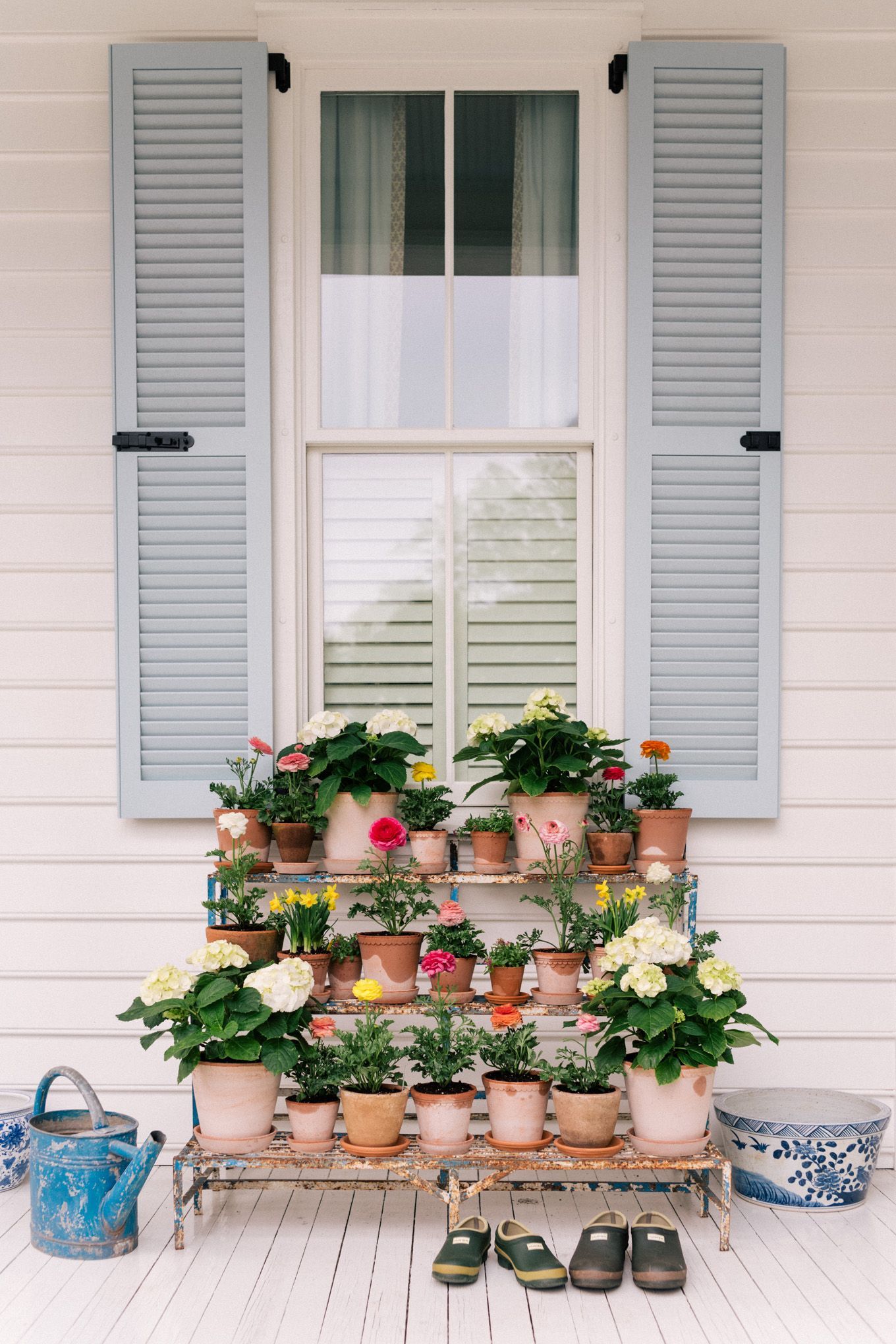 Our Front Porch Plant Stand -   18 plants Stand beautiful ideas