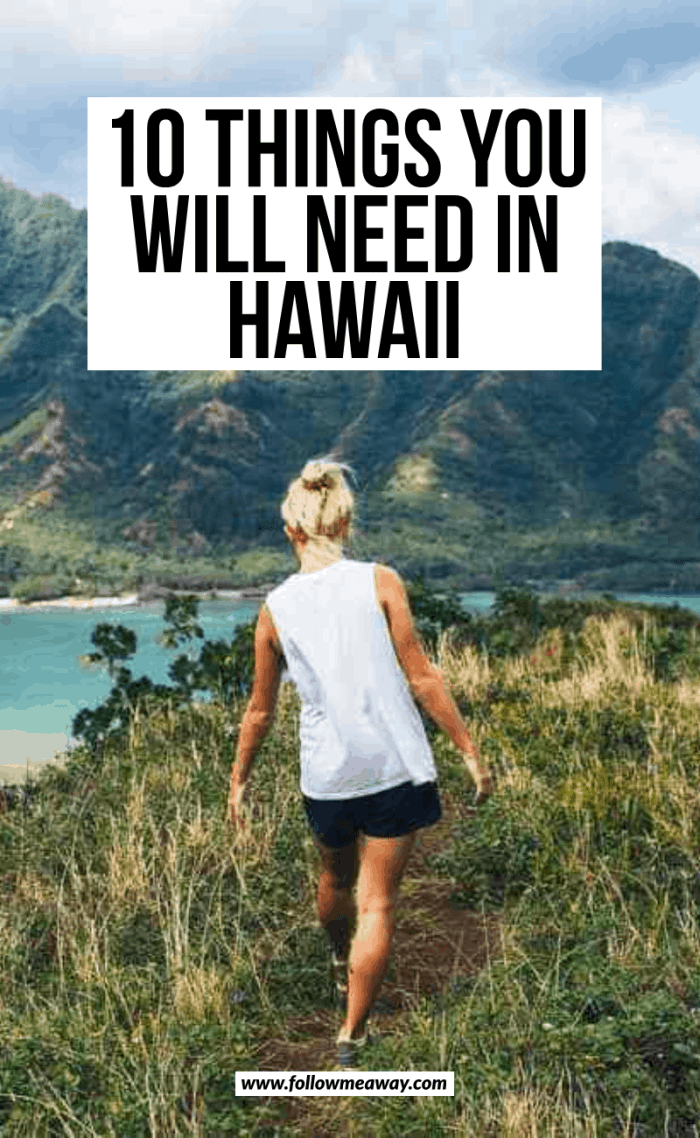 Hawaii Packing List: 10 Things You Are FORGETTING To Bring -   18 travel destinations Hawaii vacations ideas