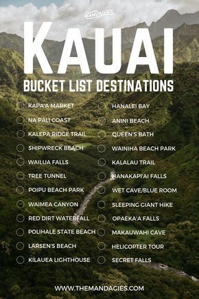 25 Once-In-A-Lifetime Things To Do In Kauai -   18 travel destinations Hawaii vacations ideas