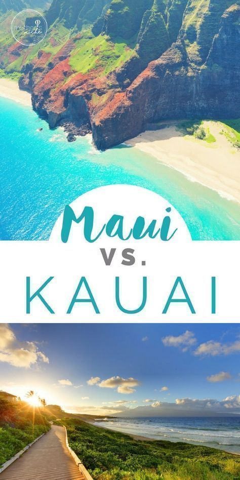 Maui vs Kauai: A Hawaii Guide From Someone Who's Been to Both -   18 travel destinations Hawaii vacations ideas