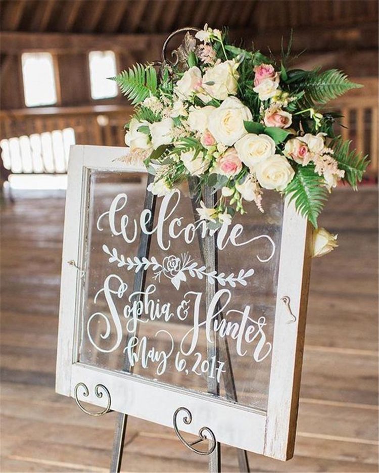 43 Elegant Wedding Welcome Signs You Will Like - Page 42 of 43 -   19 wedding Signs frame ideas