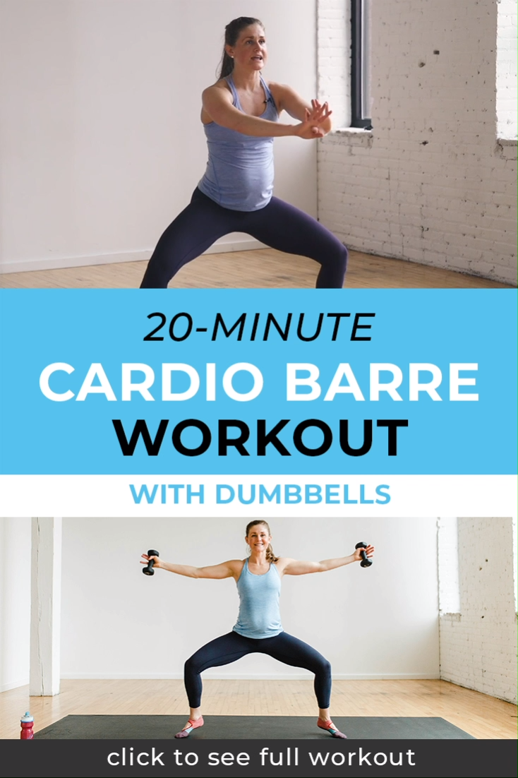 20-Minute Cardio Barre Workout -   23 fitness At Home videos ideas