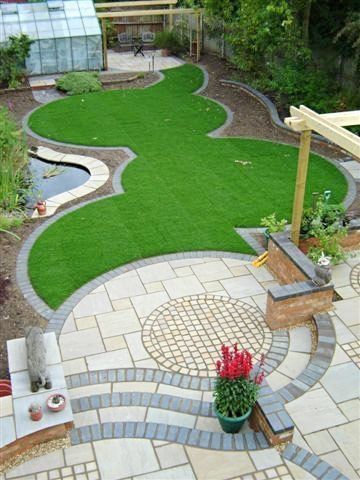 50 Best Layout Garden Decor With Stone -   5 garden design Layout circle ideas
