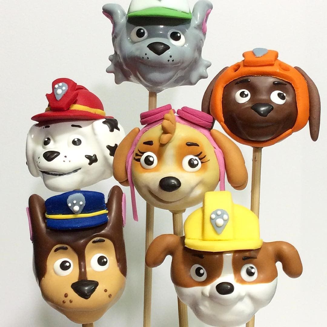 These PAW Patrol Cake Pops Are Here To Save The Day! -   8 cake Pops paw patrol ideas