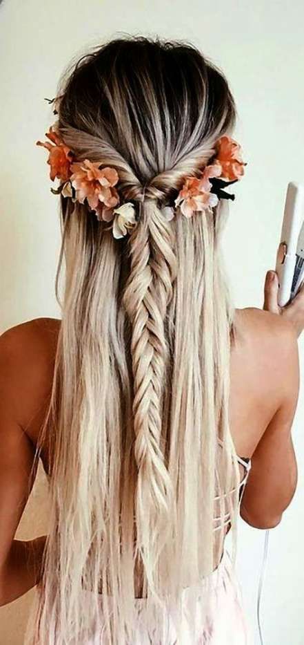 26+ new ideas for hair wedding guest straight -   8 hair Straight wedding ideas