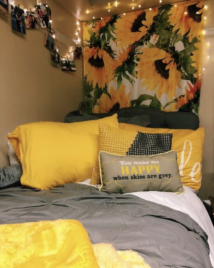 Summer Flower Tapestry -   8 room decor Cute beds ideas