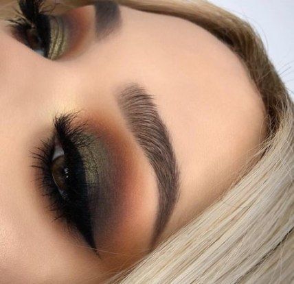 Best Nails Brown Green Eye Makeup Ideas -   9 makeup Prom green ideas