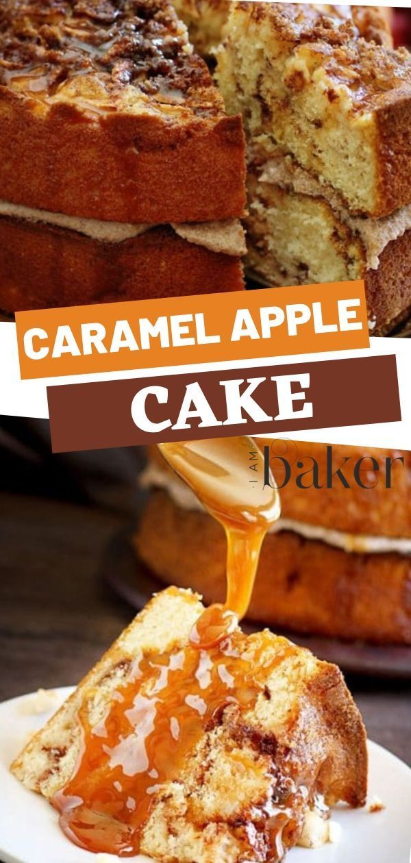 Caramel Apple Cake -   10 cake Apple easy ideas