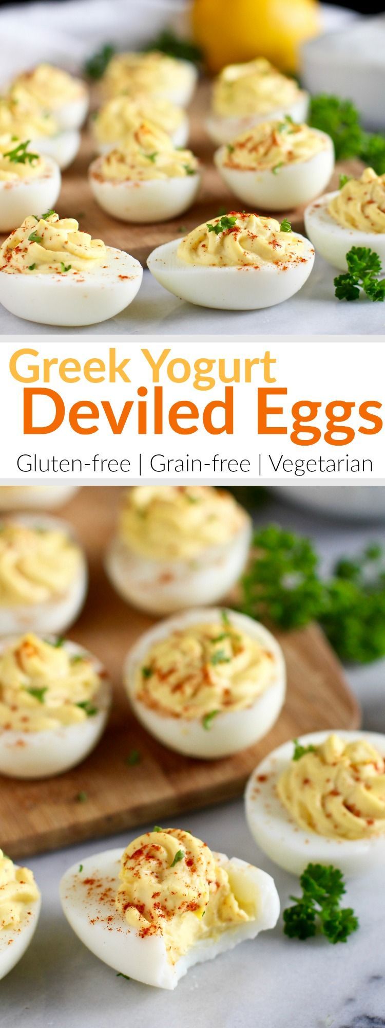 Greek Yogurt Deviled Eggs -   10 diet Dukan greek yogurt ideas
