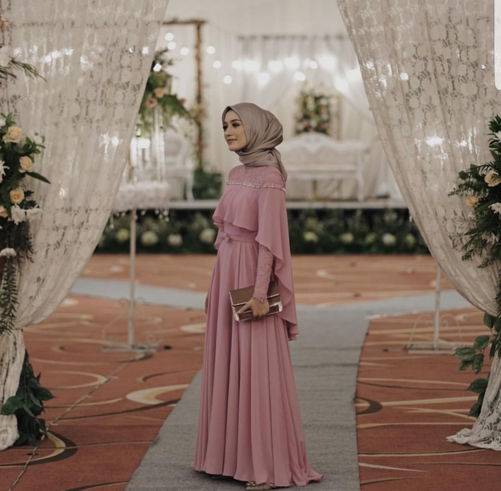 Long Sleeve Party Dresses With Hijab -   10 dress Prom hijab ideas