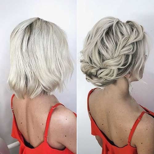 Best Short Hairstyles for Wedding You Should See -   10 hairstyles Recogido corto ideas