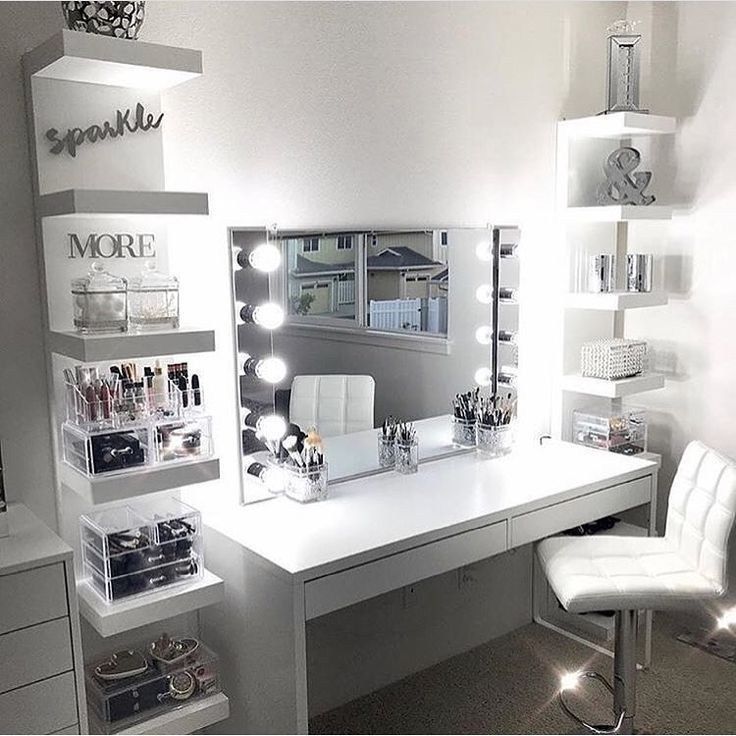 41 beautiful makeup room ideas, organizer and decorating 40 -   10 makeup Glam room ideas