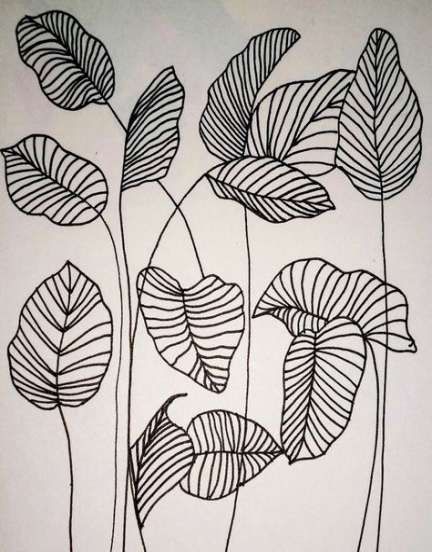 New Drawing Simple Ideas Art Journals 32+ Ideas -   10 plants Drawing simple ideas