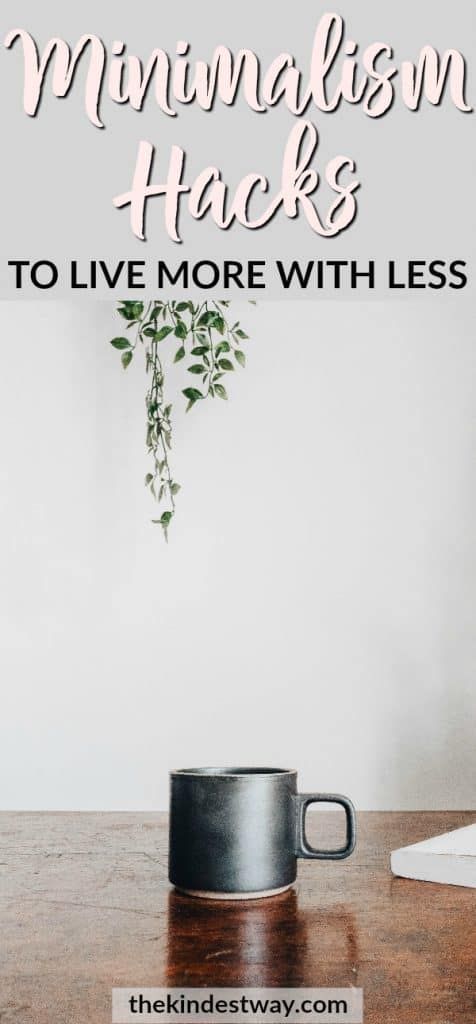 6 Minimalism Hacks to Help You Live More With Less -   10 room decor Simple life ideas