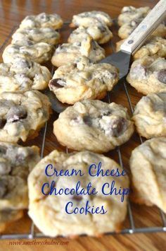 Cream Cheese Chocolate Chip Cookie -   11 desserts Unique chocolates ideas