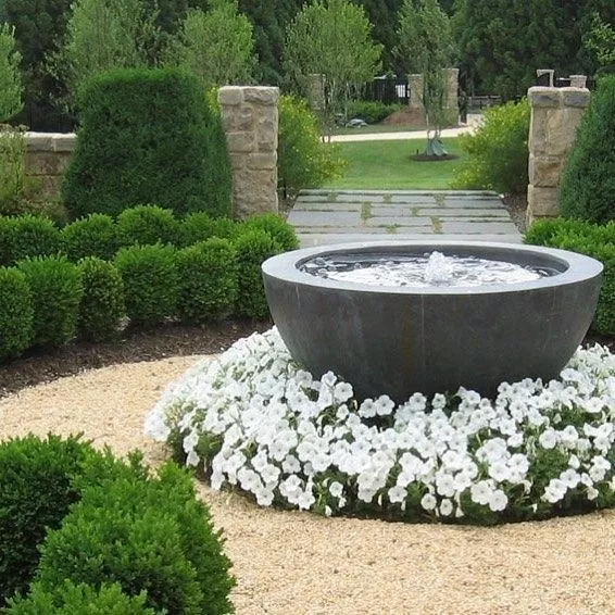 43 Beautiful Water Features on the Front Yard -   11 garden design Water patio ideas